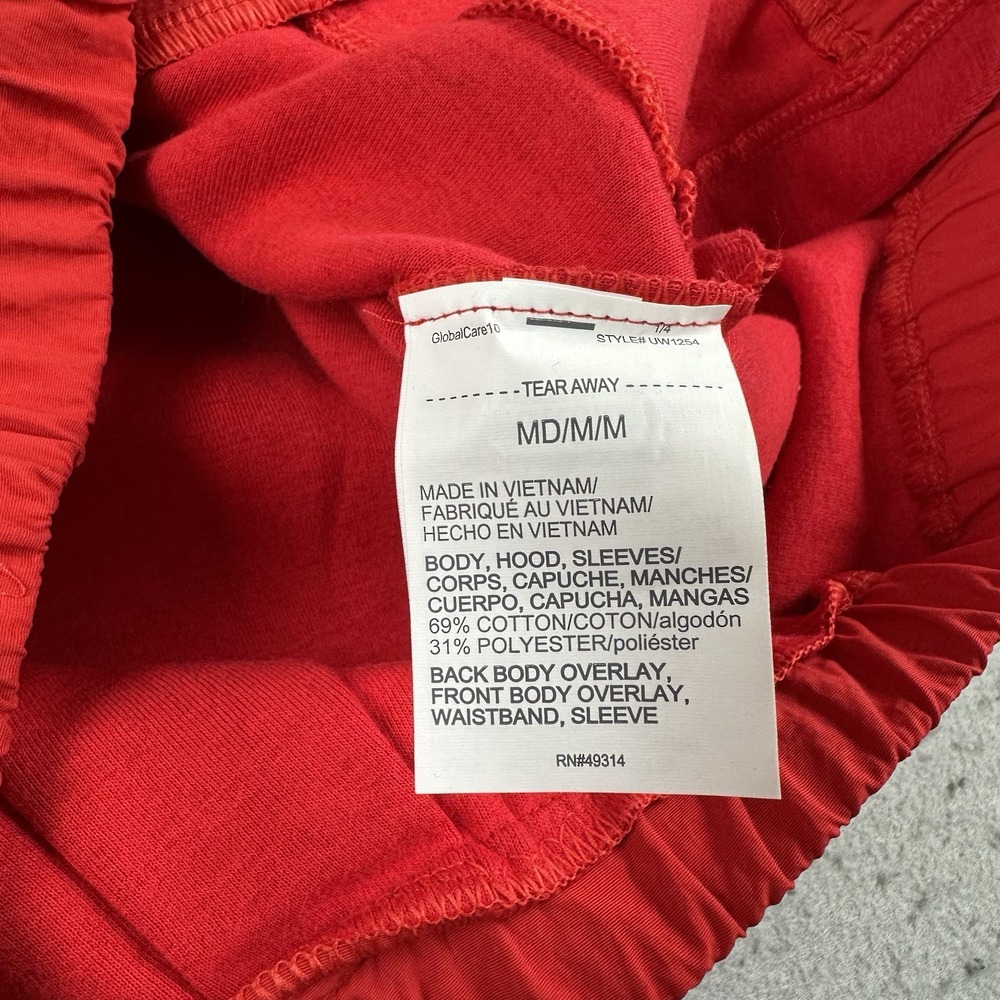 Under Armour Maryland Terrapins Hoodie Women's Medium Red Pullover College Park - Picture 13 of 16